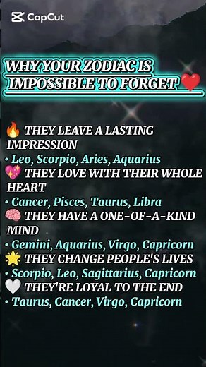 WHY YOUR ZODIAC IS IMPOSSIBLE TO FORGET ❤️‎#shorts #viral #zodiac #trending