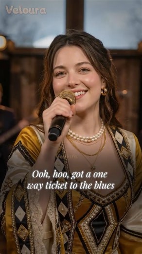 One Way Ticket Lyrics - Bye, bye love - Tanja Thomas #lyricsvideo #shorts #veloura