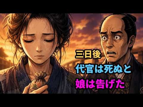 【江戸人情朗読】三日後の鐘｜盲目娘が聞いた死神の鈴…父を奪った代官を救った理由とは