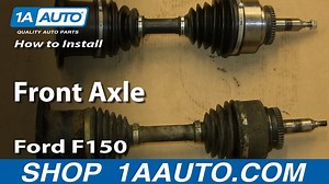 How To Replace Front Axle 2004-08 Ford F-150