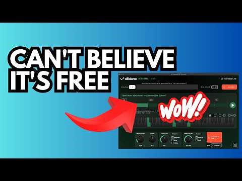 FREE AI CHORD PROGRESSION GENERATOR PLUGIN | dBdone AI Chords