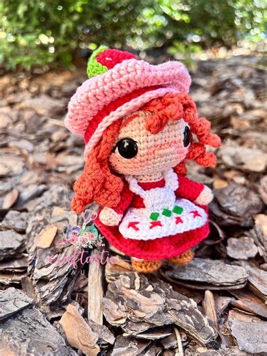 Strawberry doll PDF Pattern