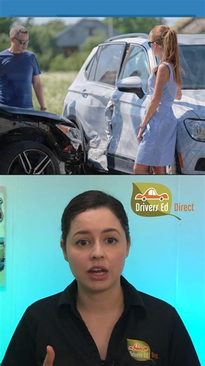 Drivers Ed Direct on Instagram: "Would you pass this DMV question? 🤔 After a collision, how long do you have to notify the DMV? A. 15 days B. 10 days C. 30 days 🔔 Want more DMV test brain busters and permit-test practice? Head over to our YouTube channel where Permit Quiz Liz breaks down the rules to help you pass your test and stay safe on the road. #PermitTestPrep #DMVQuestions #CaliforniaDriving #DriversEdDirect #DMVtest #PermitTest #DMV #DMVRules #PermitQuizLiz #PracticeTest"