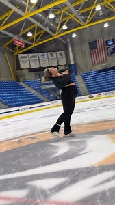 new layback variation combination🤍 excited to get better at it #figureskating | Laine Dubin