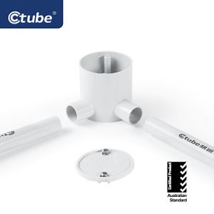 [Hot Item] 20-25mm 1-4 Ways PVC Conduit Fittings Deep Junction Box
