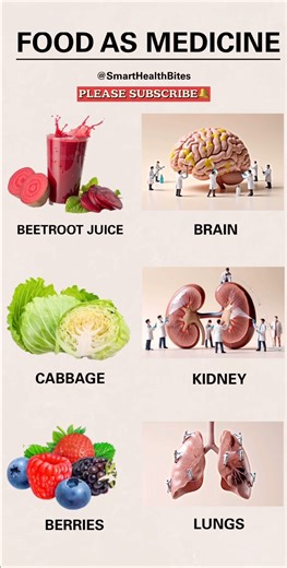 Food as medicine How food supports and heals every organs in your body