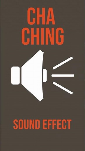 cha-ching cash register sound effect? 💸🔊