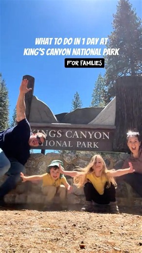 How to spend 1 day at Kings Canyon National Park!