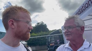 22K views · 777 reactions | ️ “Thanks to all the Rangers fans, your support has been incredible.” Derek chats with Lee Rigby’s stepfather Ian at today’s Legends game  Blueheart 1872 | The Lee Rigby Foundation | Bury Football Club | The Rangers Review | Facebook