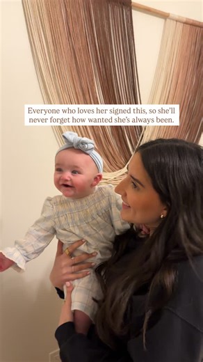 Victoria Lawson on Instagram: "🤍🥹 just a little reminder of how loved she is"