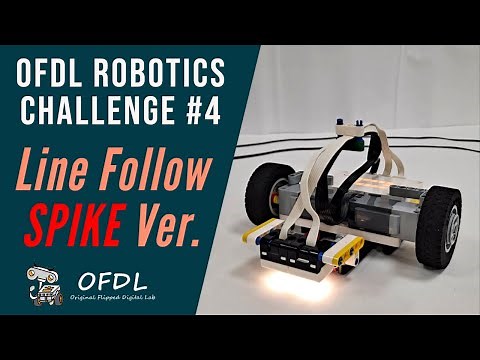 Fast SPIKE Prime Line Follow [OFDL Robotics Challenge #4][WRO Training]