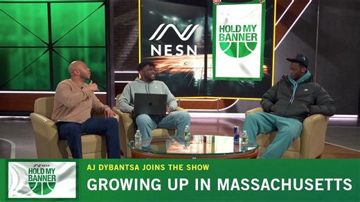 2.6K views | AJ Dybantsa, No. 1 2026 NBA Draft Prospect, settles the ultimate debate: Which coast truly has the best basketball players? Find out who claims the crown for the top hoop state, plus AJ’s thoughts on his journey to the top, what’s next for him, and more, as he sits down with Travis Thomas and Ountae Campbell on Hold My Banner, available on NESN’s YouTube! : https://youtu.be/F3tee2fSZXA | NESN | Facebook