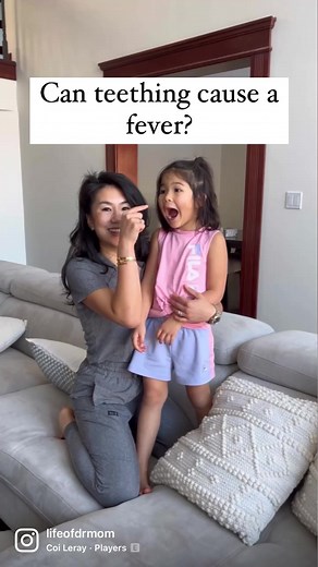 77K views · 466 reactions | Can teething cause a fever?Teething is a...