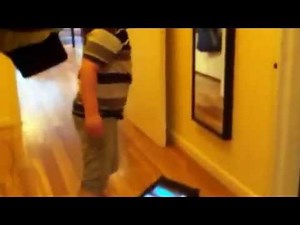 Dancing to Nick Jr on YouTube