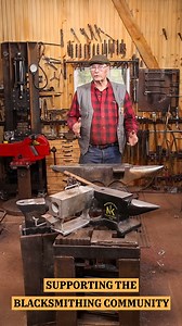 Supporting the Blacksmithing Community #blacksmith #Reels #Blacksmithing #welding | Black Bear Forge