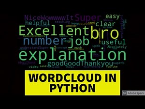 I CREATED A WORDCLOUD FROM THE YOUTUBE COMMENTS OF MY CHANNEL