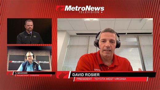 David Rosier, President of Toyota West Virginia joins Dave and TJ on Talkline to discuss the recent investment into their Putnam County manufacturing facility. Full Episode: https://www.wvmetronewstv.com/talkline-1/season:28/videos/talkline04-25-2025 | MetroNews