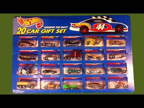 Hot Wheels 20 Car Gift Set Unboxing