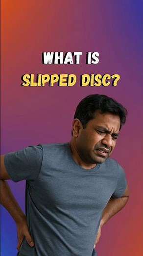 What is a Slipped Disc? | Dr. Manoj Kumar Gudluru | MGM Medical Centre