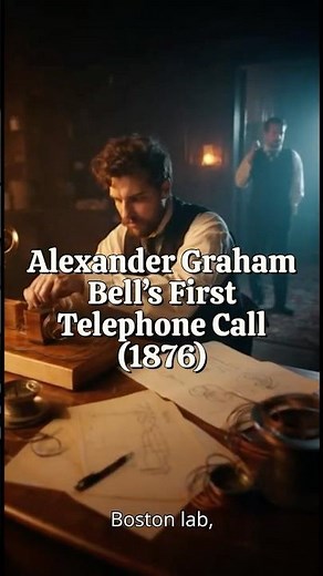 Alexander Graham Bell’s First Telephone Call (1876) | Time Travelers of Yesterday