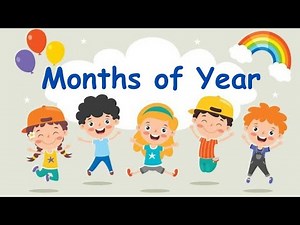 Months of the Year | Months of Year Song For Kids | Kindergarten | Kids Songs | Nursery Rhymes