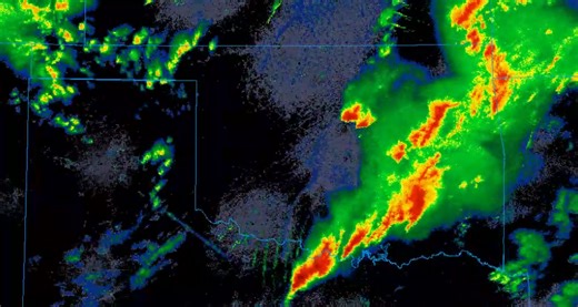 6.5K views · 39 reactions | Radar loop from yesterday's storms. | Weather Watch Oklahoma | Facebook