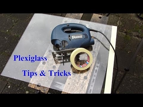 How to cutting plexiglass create with jigsaw