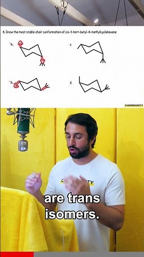 Chair Conformations and Stability