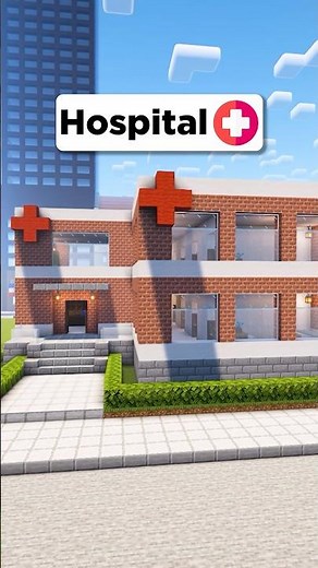 Minecraft Hospital 💊 #shorts