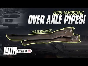 2005-2014 S197 Mustang Exhaust Over Axle Pipes: Removal, Install, Resonator Delete, & Sound Clips
