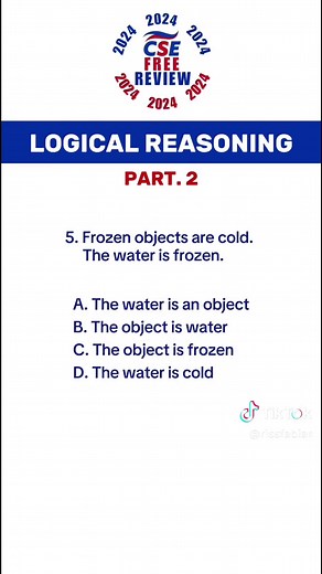 Civil Service Exam Review 2024 | Logical Reasoning Part 2