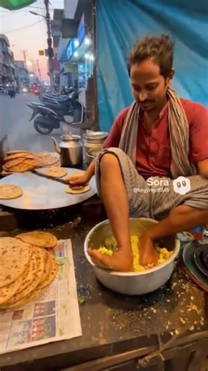 indian street food dirtiest indian street food dirty #shorts #food #india #streetfood