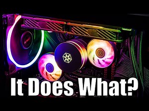 An AIO that Stacks? SilverStone IceMyst 240mm AIO + IMF70 ARGB - Christmas Special 2023