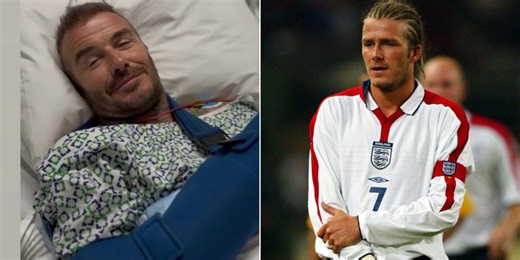 David Beckham injury details emerge after 'pain became unbearable' for England football icon