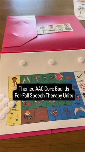 1.1K views | Coming soon! Themed AAC core boards for the monthly themes. New bonus for speech therapists who are on the @themedtherapyslp membership. Prepping one core board and then can interchange the themed fringe vocabulary for September. We have apples, pirates, squirrels, colors and clothes! Signup today: www.themedtherapyslp.com #schoolslp #schoolbasedslp #themedtherapyslp #preschoolslp #elementaryslp | Thedabblingspeechie | Facebook