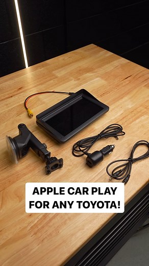 Yes that’s right. ANYONE can have Apple car play now. WIRELESS Apple car play at that. Available on our site now! So many of us 4Runner and Tacoma owners have had to wait for the newest years to finally add it… well now you can run WIRELESS Apple car play, yes WIRELESS Apple car play in your Toyota with any year or generation. These can be mounted in a variety of ways as well and used for other purposes! They can even be mounted using RAM mounts! The best part is the price… you never thought App