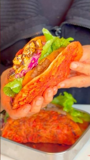 QUICK Breakfast Smash Burger Taco
