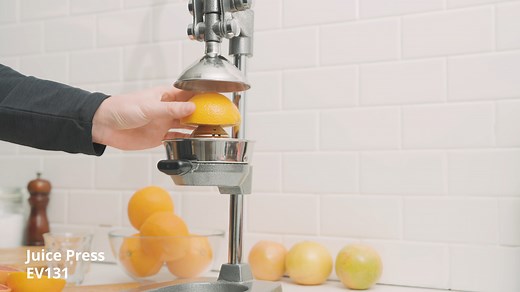 Nothing beats the taste of fresh-pressed juice, and this well-made manual press makes it easy to do it yourself. Made entirely of metal, it’s built to last a lifetime and makes light work of pressing citrus fruits and pomegranate. All food-contact parts are dishwasher safe. Shop now: https://www.leevalley.com/shop/kitchen/kitchen-tools/presses-and-mashers/110083-juice-press?item=EV131 | Lee Valley Tools