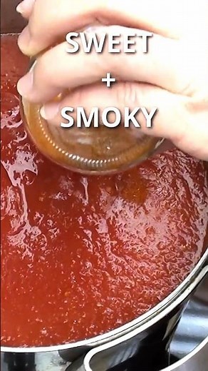 Smoky and Sweet Perfection #bbqsauce #easyrecipe #cooking