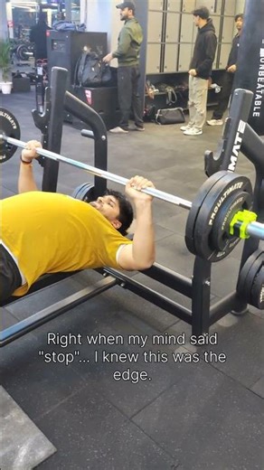 45KG Bench Press… Testing My Absolute Limit 💥😤