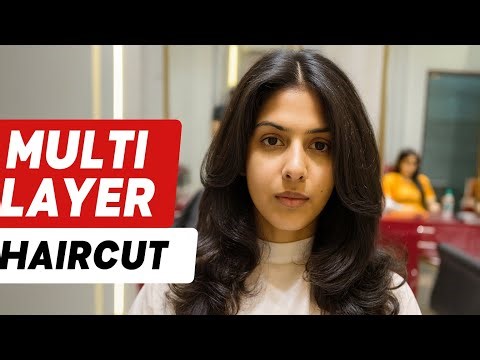 Extra volume enhance Haircut //multi layer cut step-by-step ￼￼