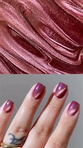 A magnetic palette where each shade embodies a quality tied to its element, serving as a reminder that what you attract begins within. 🔥 Playing With Fire A copper red nail polish with a purple opalescent shift, fine copper shimmer, and magnetic finish. 🌬️ Don’t Breathe My Air A deep royal purple nail polish with a fine silvery-violet shimmer and magnetic finish. 🌱 What On Earth? A deep emerald green nail polish with a fine silvery-green shimmer and magnetic finish. 💧 Drink More Water A midn