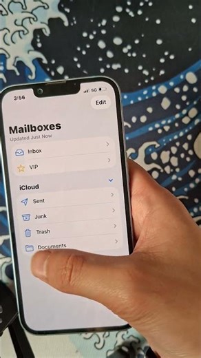 How to create folder in Apple Mail on iPhone
