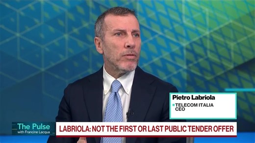 Telecom Italia CEO says firms need scale to survive