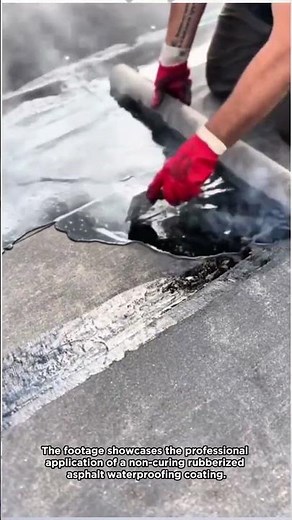 Waterproofing That Never Cracks: Non-Curing Rubberized Asphalt Application