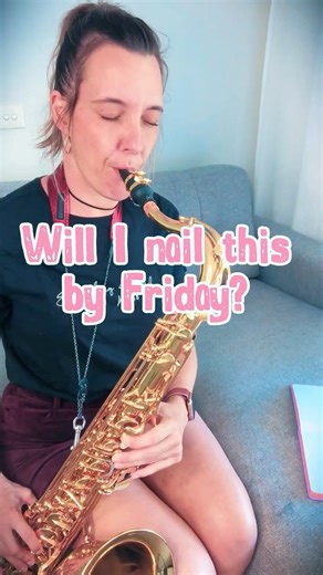 Can I Nail This Iconic Sax Riff By Friday?