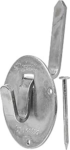 OOK by Hillman 591810 No Stud Picture Hanger 200lbs 1 Set, Zinc-Plated