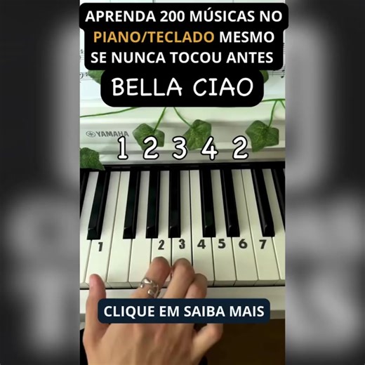 Aprenda Piano Fácil: Tocar Suas Músicas Favoritas