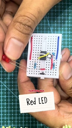 555 Timer LED Flasher | Red & Green LEDs Blinking Alternately #555Timer #NE555