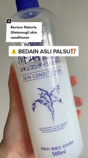 Review Hatomugi Naturie Skin Conditioner